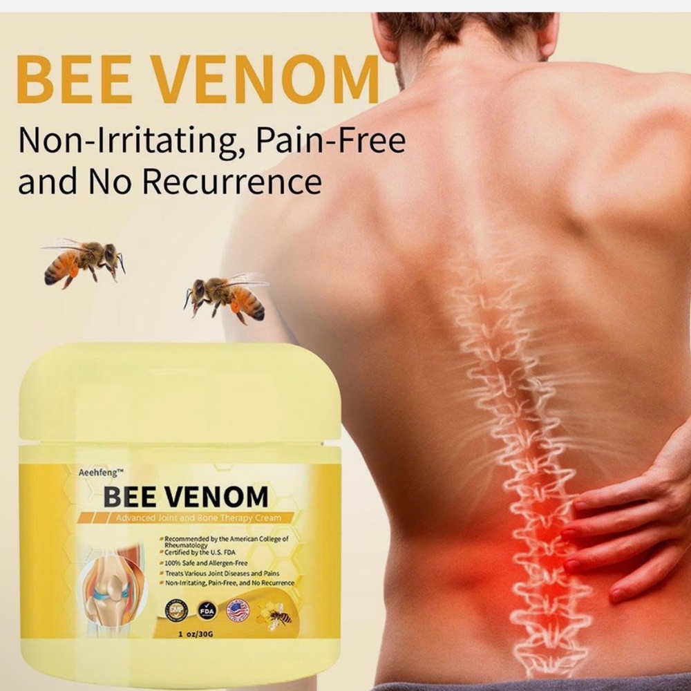 NIB ‘BEE VENOM’ Therapeutic Cream For Advanced Joint & Bone Therapy - Picture 7 of 14